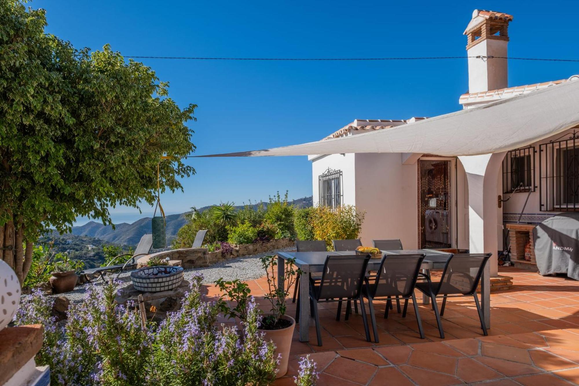 Casa La Siesta Villa With Magical View Own Pool Màlaga Exteriér fotografie