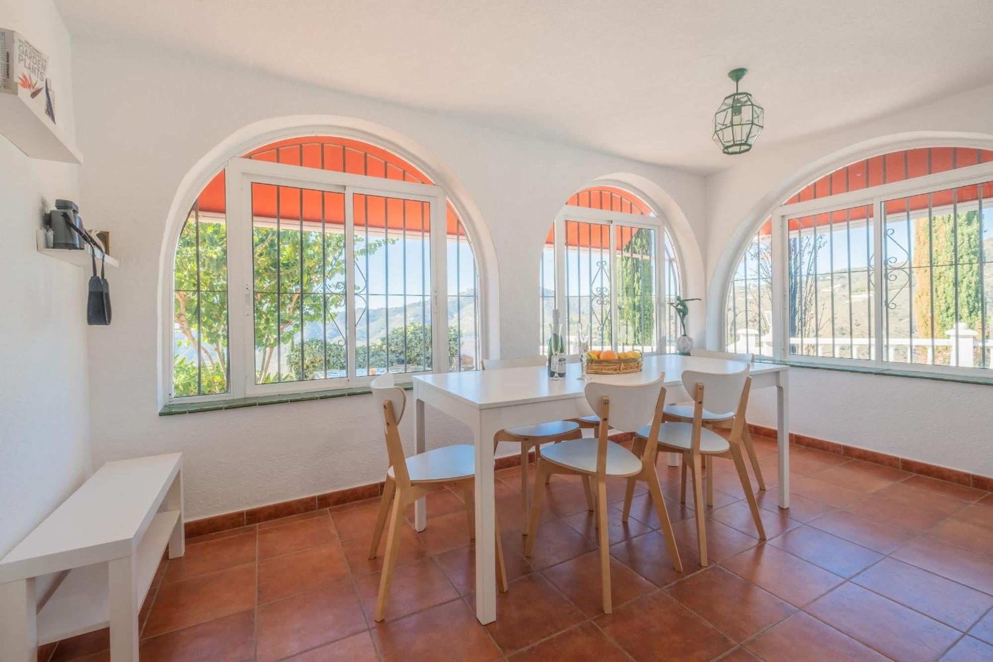 Casa La Siesta Villa With Magical View Own Pool Màlaga Exteriér fotografie